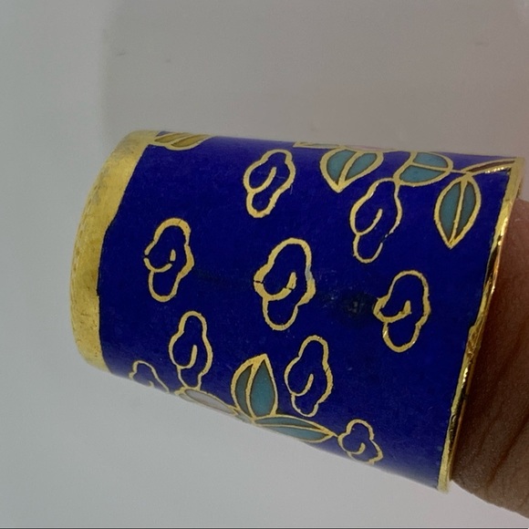 Vintage Cloisonné Thimble - Picture 5 of 7